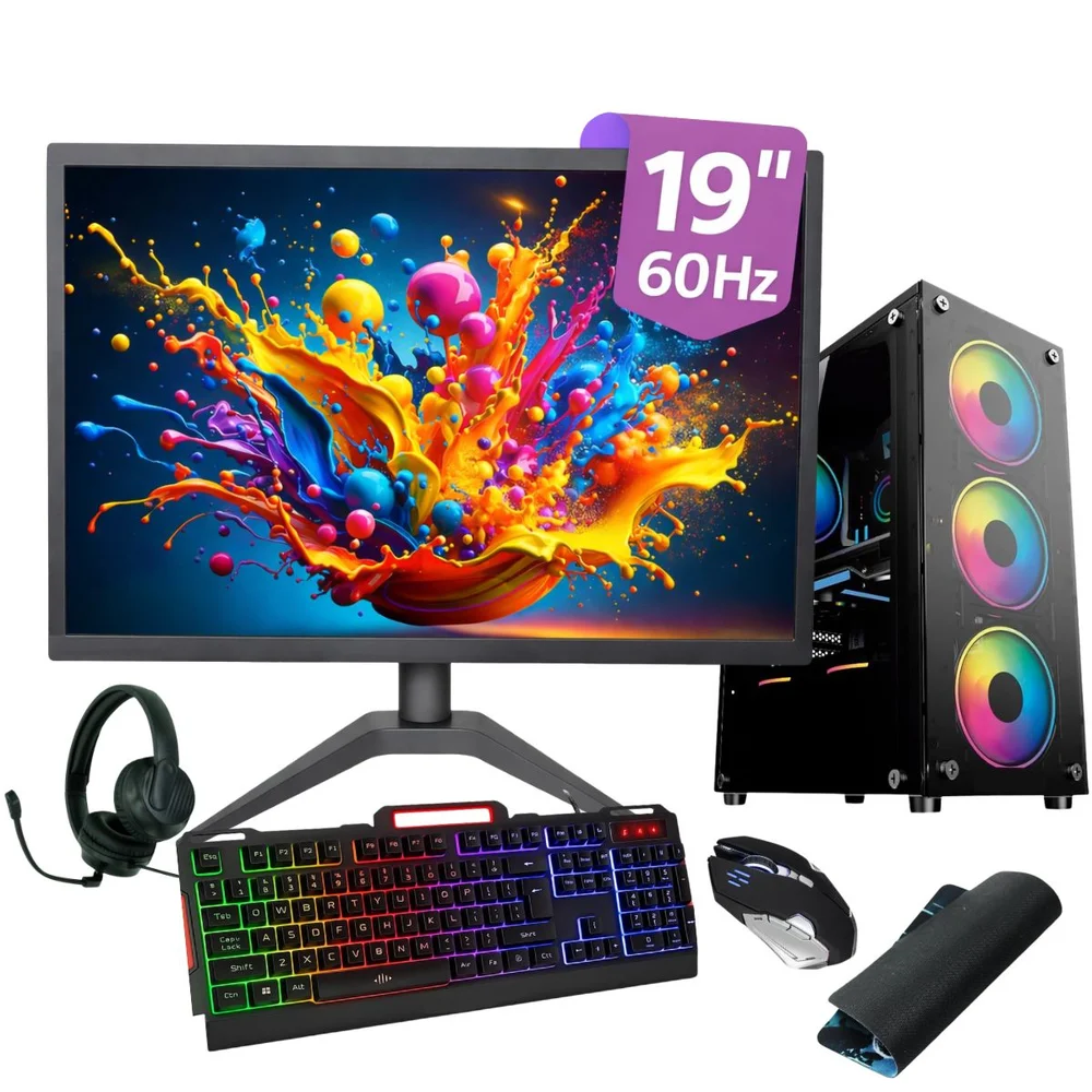 Computador Gamer Completo Com Gt730 i5 3ªg 8GB 256gb Win 10