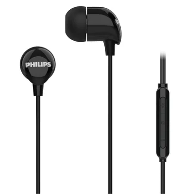 Philips, Fone De Ouvido Com Microfone, Tae2146bk/00, Com Fio Usb-c De 1,2 Metros, Intra-auricular, Preto - Panami