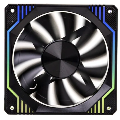 Cooler Para Gabinete Round5 Windforce Black, ARGB, 120mm, Pwm, Preto, R5-windforce-fw-b-2236