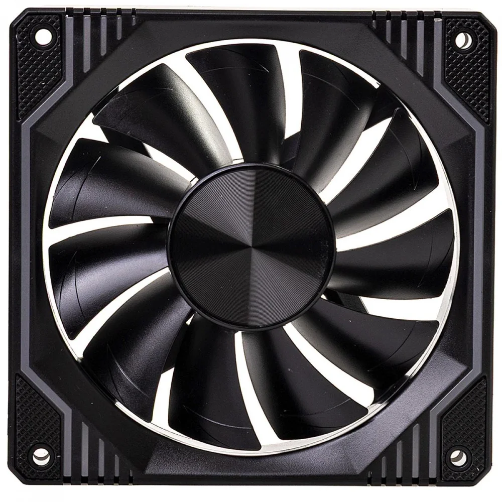 Imagem 3 de 5 do produto Cooler Para Gabinete Round5 Windforce Black, ARGB, 120mm, Pwm, Preto, R5-windforce-fw-b-2236