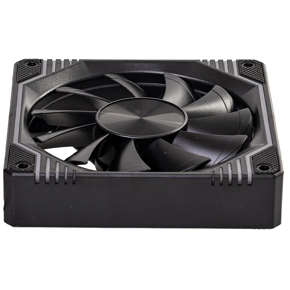 Imagem 5 de 5 do produto Cooler Para Gabinete Round5 Windforce Black, ARGB, 120mm, Pwm, Preto, R5-windforce-fw-b-2236