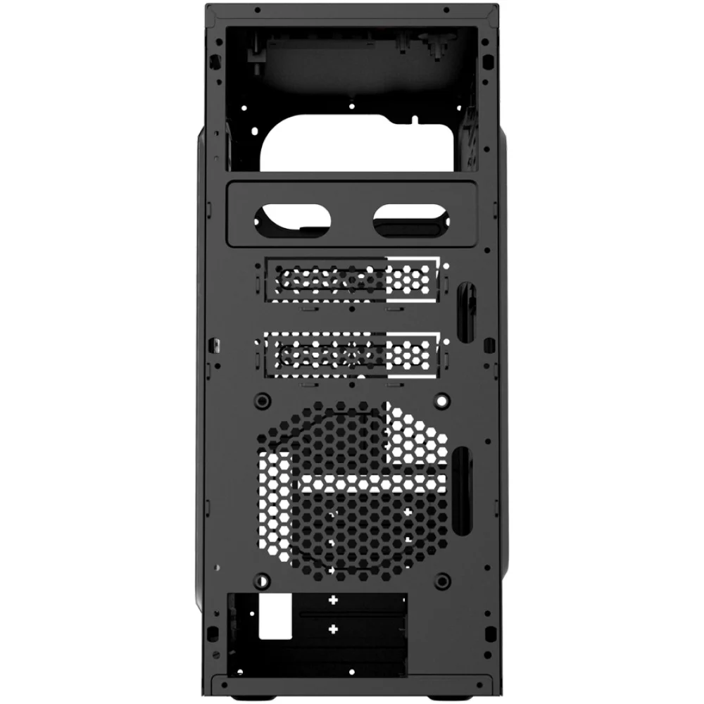 Imagem 3 de 5 do produto Gabinete Gamer Kalkan Husk Lite S/fan S/fonte Micro-atx Vidro Temperado Preto - Klk00070