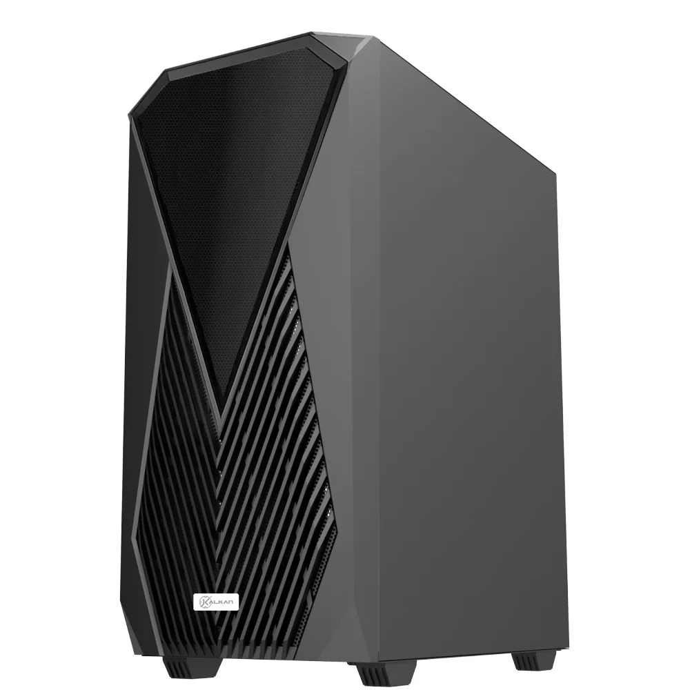 Imagem 4 de 5 do produto Gabinete Gamer Kalkan Joturn Lite S/fan S/fonte Atx Midtower Vidro Temperado Preto - Klk00087