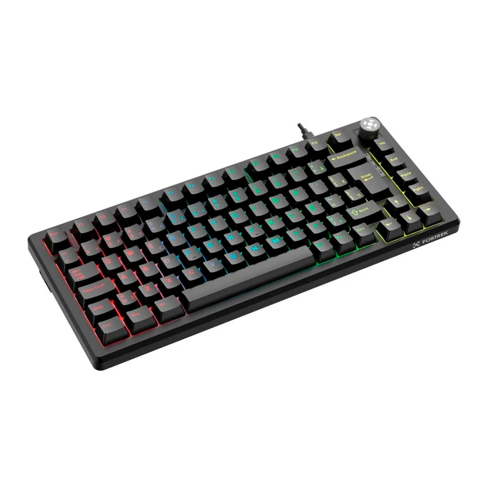 Imagem 3 de 5 do produto Teclado Gamer Mecânico Fortrek Shift  Switch Red Preto