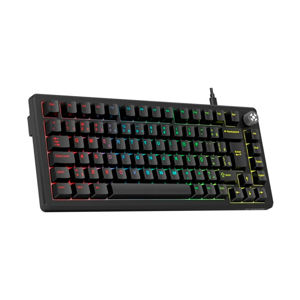 Imagem 4 de 5 do produto Teclado Gamer Mecânico Fortrek Shift  Switch Red Preto