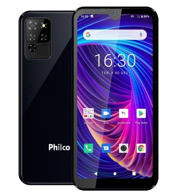 Philco Hit P8 32gb Tela 6 3gb Ram Dark Blue Caixa Aberta Cor:azul