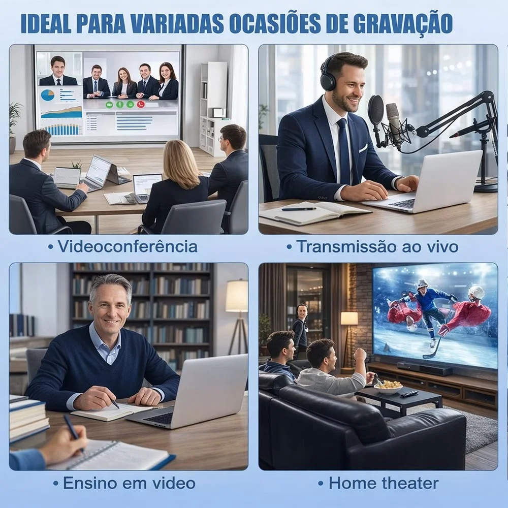 Imagem 5 de 5 do produto Placa De Captura De Vídeo Externa HDMI Usb-c 4k 60fps