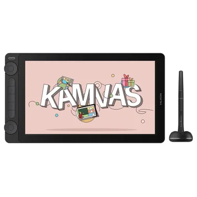 Mesa Digitalizadora Gs1333-k Huion Kamvas Gen 3 Com Suporte 13" Full Hd (cor Preto)