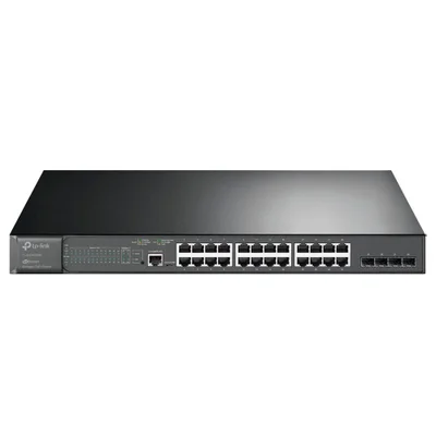 Switch Gerenciável L2+ Tp-link Sg3428mp Com 24 Portas Gigabit Poe+ E 4 Slots Sfp Jetstream