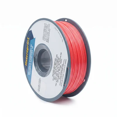 Filamento Vermelho Para Impressora 3d Abs Premium Masterprint 1kg Alta Resistência Durabilidade E Acabamento