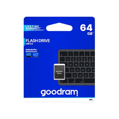 Pen Drive Upi2 Preto Usb 2.0 64gb Goodram