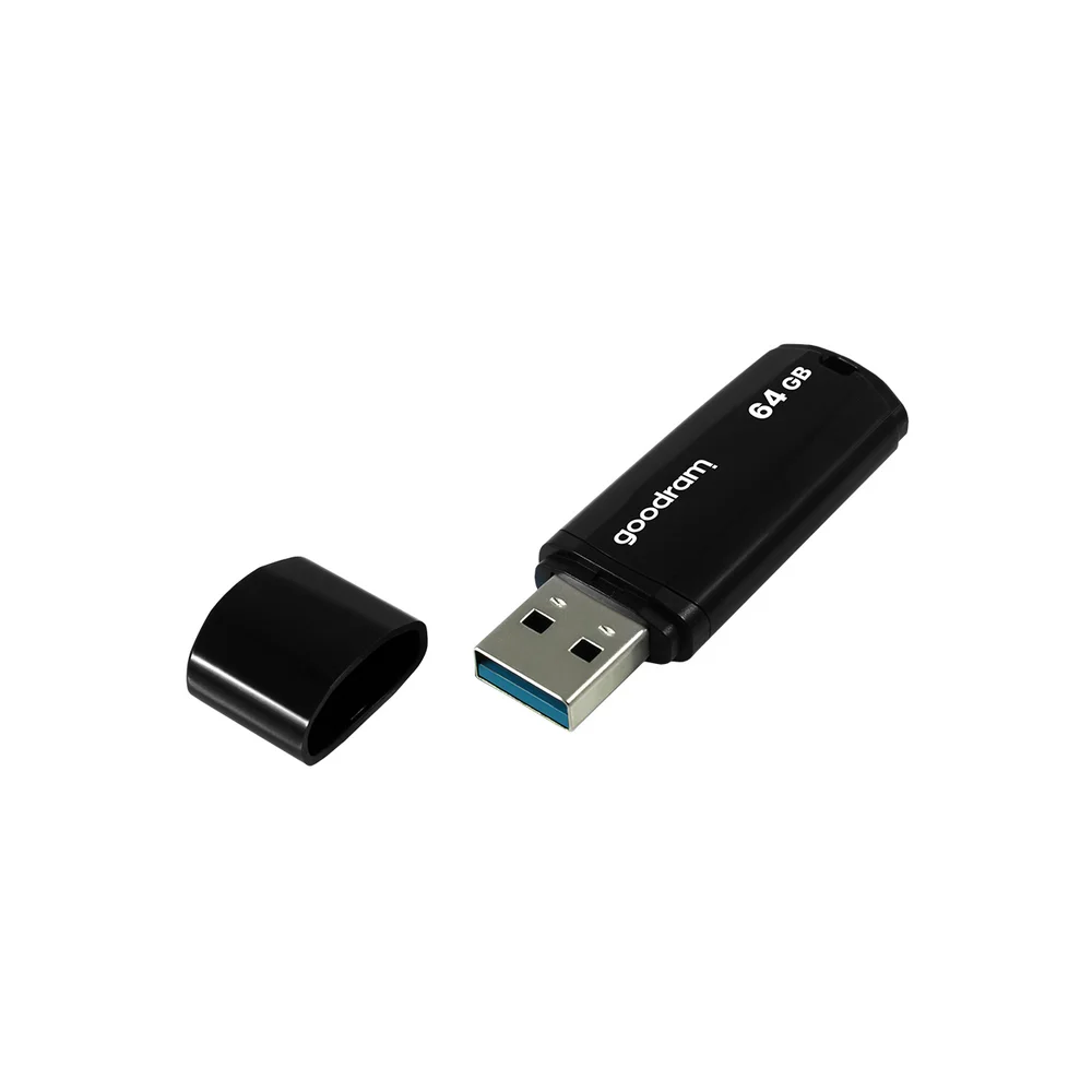 Imagem 2 de 4 do produto Pen Drive Umm3 Preto Usb 3.0 64gb Goodram