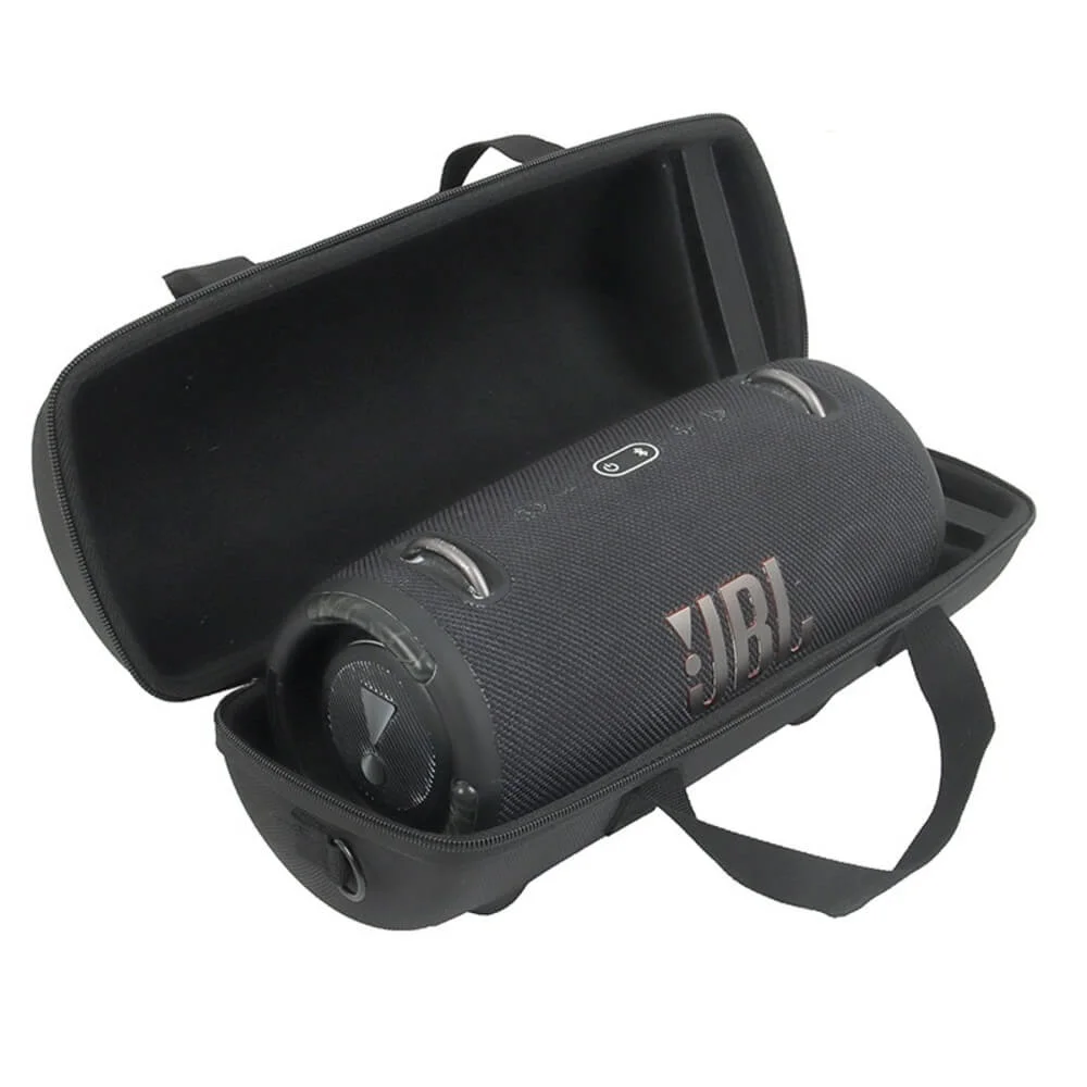 Bolsa Protetora Rígida Compatível com JBL Xtreme 3 - Capa Estojo com Compartimento Interno para Carregador e Cabo, Resistente e Portátil