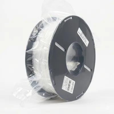 Filamento Translucido Branco Petg Premium 1kg Alta Resistência Fluidez E Acabamento Profissional Em Impressões 3d