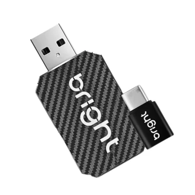 Adaptador Usb Bluetooth Wifi Carplay Android Auto Bright Ac600