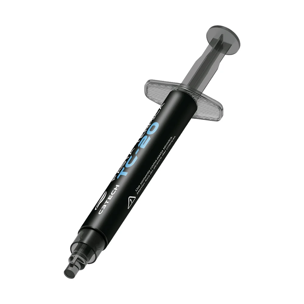 Pasta Térmica Tc-20 4g 14.5w/mk Alta Performance C3tech 7
