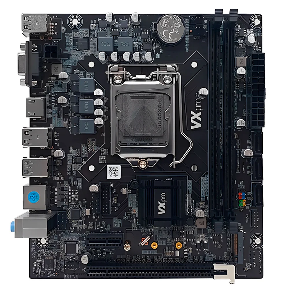 Placa Mãe Vxpro VXMBH110 Micro ATX LGA 1151 Intel H110 DDR4 até 32GB M.2 NVMe 6