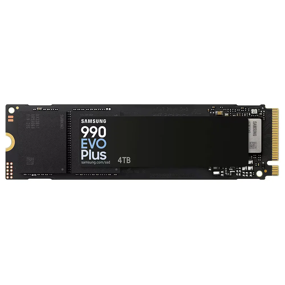 SSD Samsung 990 Evo Plus Nvme M.2 4TB Mz-v9s4t0b/am Leitura 7000mb/s Escrita 5000mb/s Alta Performance Gamer SSD Samsung 990 Evo Plus Nvme M.2 4TB Mz-v9s4t0b/am Leitura 7000mb/s Escrita 5000mb/s Alta Performance Gamer