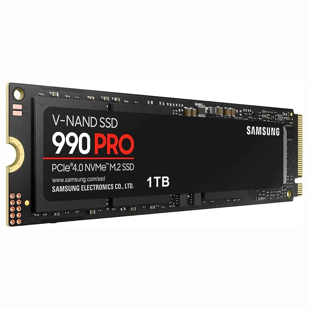 Imagem 3 de 3 do produto SSD Samsung 990 Pro Nvme M.2 1TB Mz-v9p1t0b/am Leitura 7450mb/s Gravação 6900mb/s Alta Performance Gamer