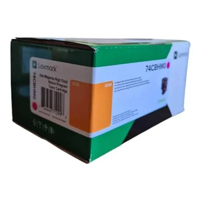 Toner Original Lexmark 74cbhm0 Magenta P/ Cs725 Cx725 - 12k