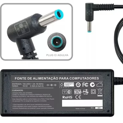 Fonte Carregador Para Hp Envy 14k00tx 19,5v 3,33a 65w A761