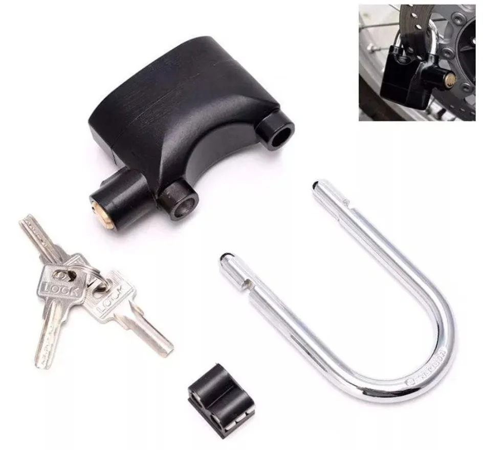 Imagem 5 de 5 do produto Cadeado Grande Com Alarme Antifurto