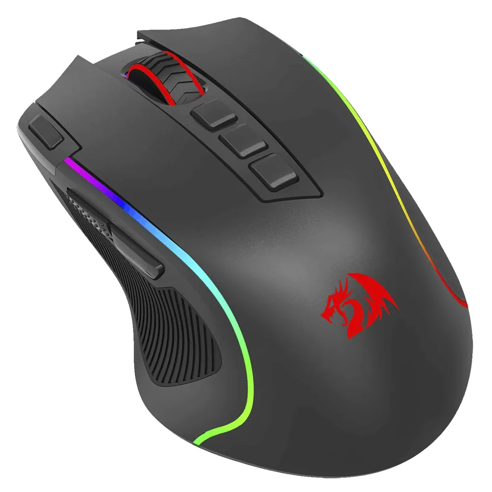 Mouse Gamer Redragon Predator Pro M612RGB-pro RGB Wireless / Bluetooth - Preto Mouse Gamer Redragon Predator Pro M612RGB-pro RGB Wireless / Bluetooth - Preto