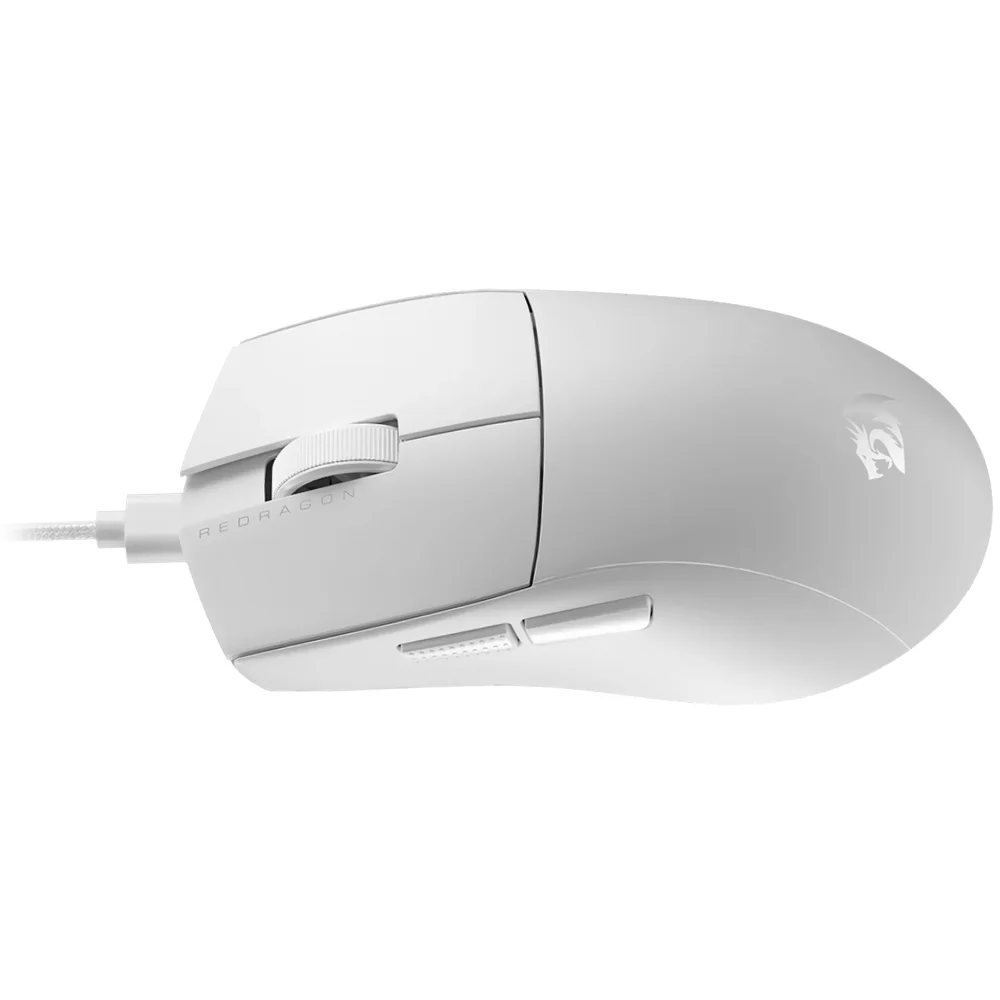 Imagem 3 de 3 do produto Mouse Gamer Redragon M996w K1ng 8k Usb - Branco