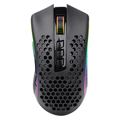 Mouse Gamer Redragon M808-ks Storm Pro Wireless / RGB - Preto