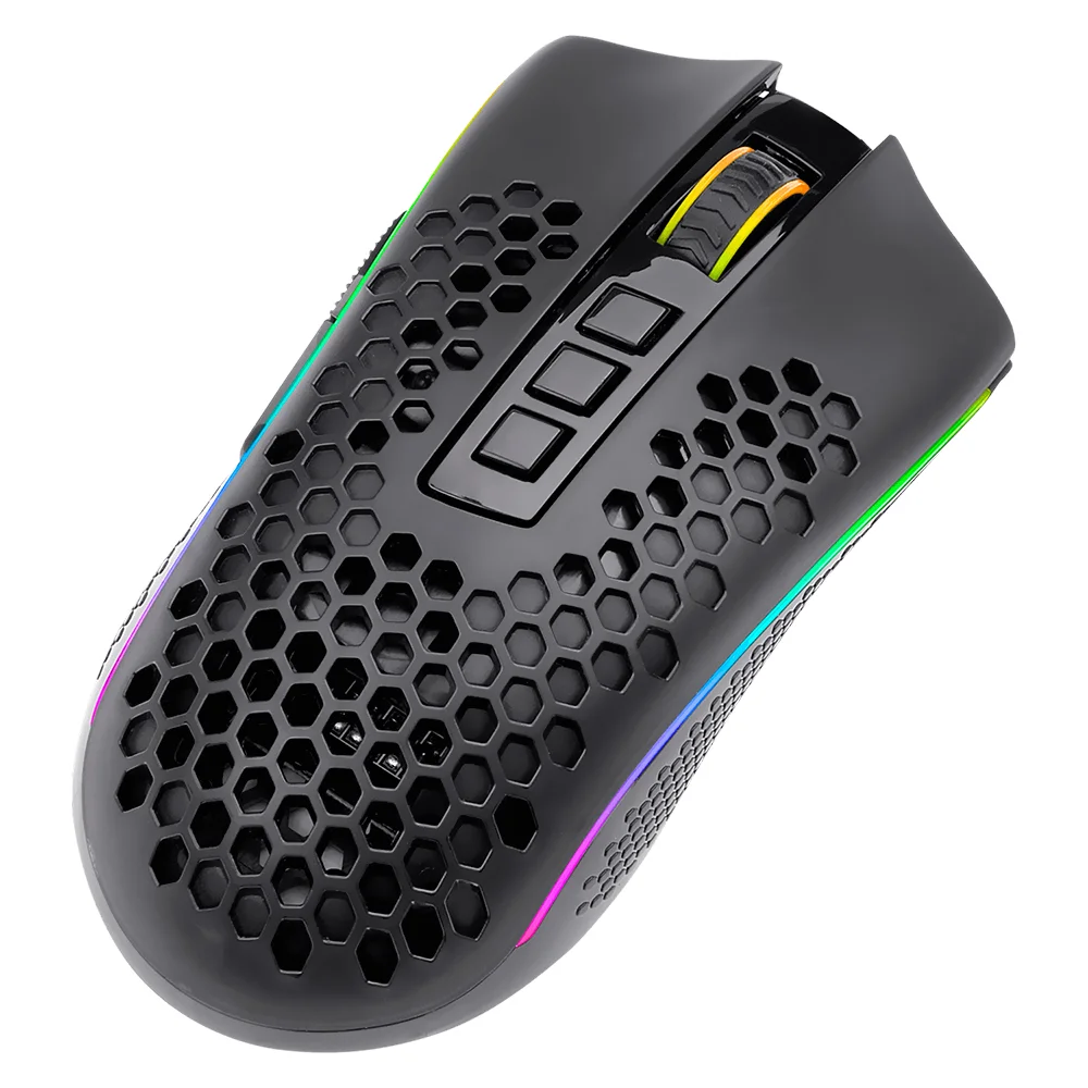 Imagem 3 de 3 do produto Mouse Gamer Redragon M808-ks Storm Pro Wireless / RGB - Preto