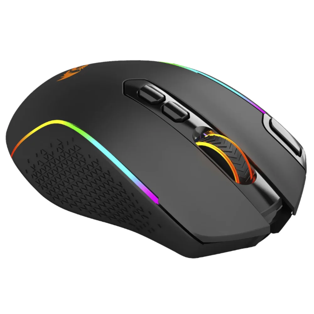 Imagem 2 de 3 do produto Mouse Gamer Redragon M810RGB-pro Taipan Pro Wireless - Preto