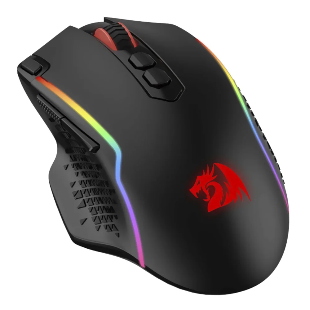 Imagem 3 de 3 do produto Mouse Gamer Redragon M810RGB-pro Taipan Pro Wireless - Preto