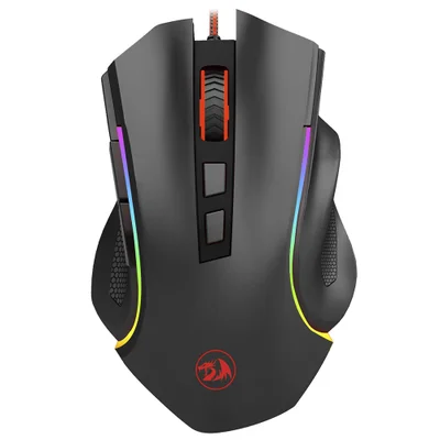 Mouse Gamer Redragon M607 Griffin Usb / RGB - Preto