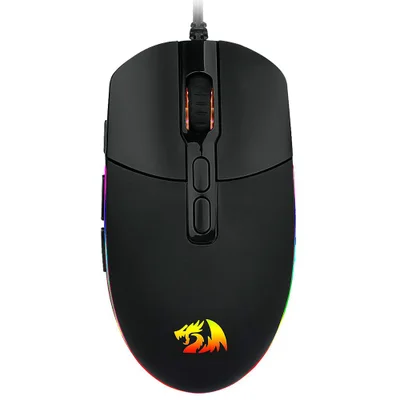 Mouse Gamer Redragon Invader M719 Usb / RGB - Preto