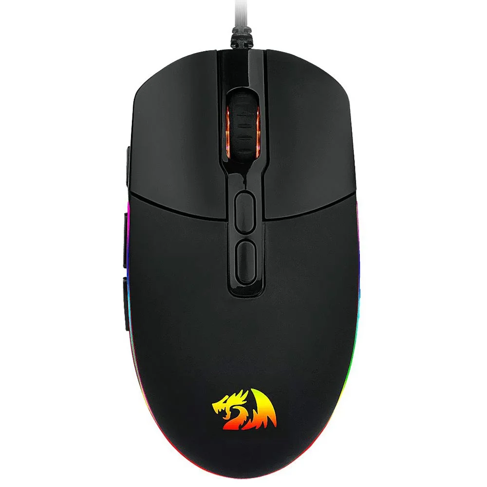 Mouse Gamer Redragon Invader M719 Usb / RGB - Preto Mouse Gamer Redragon Invader M719 Usb / RGB - Preto