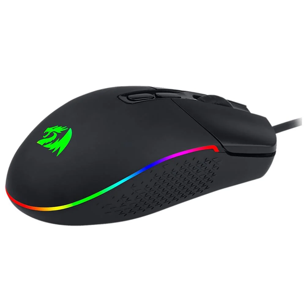 Mouse Gamer Redragon Invader M719 Usb / RGB - Preto Mouse Gamer Redragon Invader M719 Usb / RGB - Preto