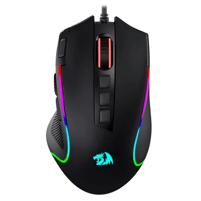 Mouse Gamer Redragon M612-RGB Predator Usb - Preto