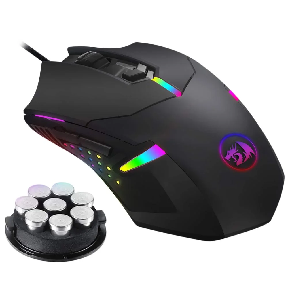 Imagem 3 de 3 do produto Mouse Gamer Redragon M601 Centrophorus2 Usb / RGB - Preto