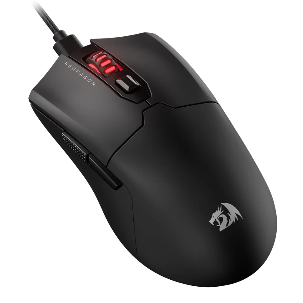 Imagem 2 de 3 do produto Mouse Gamer Redragon M995 Fyzu Usb - Preto
