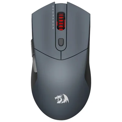 Mouse Gamer Redragon M917gb-pro St4r Pro Wireless - Cinza / Preto