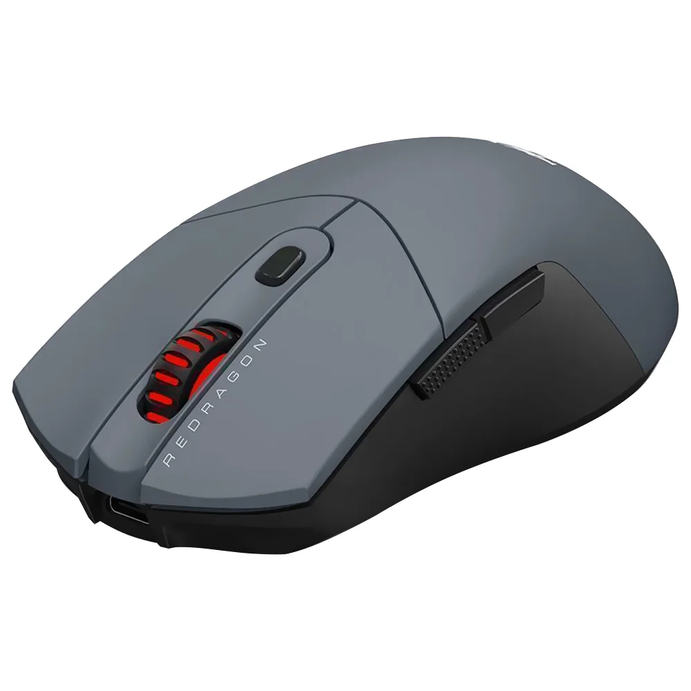 Imagem 2 de 3 do produto Mouse Gamer Redragon M917gb-pro St4r Pro Wireless - Cinza / Preto