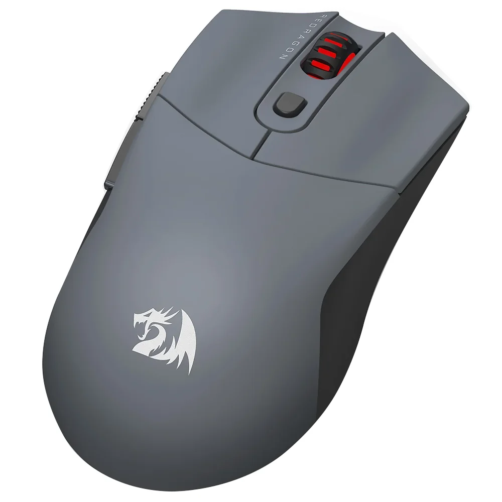 Imagem 3 de 3 do produto Mouse Gamer Redragon M917gb-pro St4r Pro Wireless - Cinza / Preto