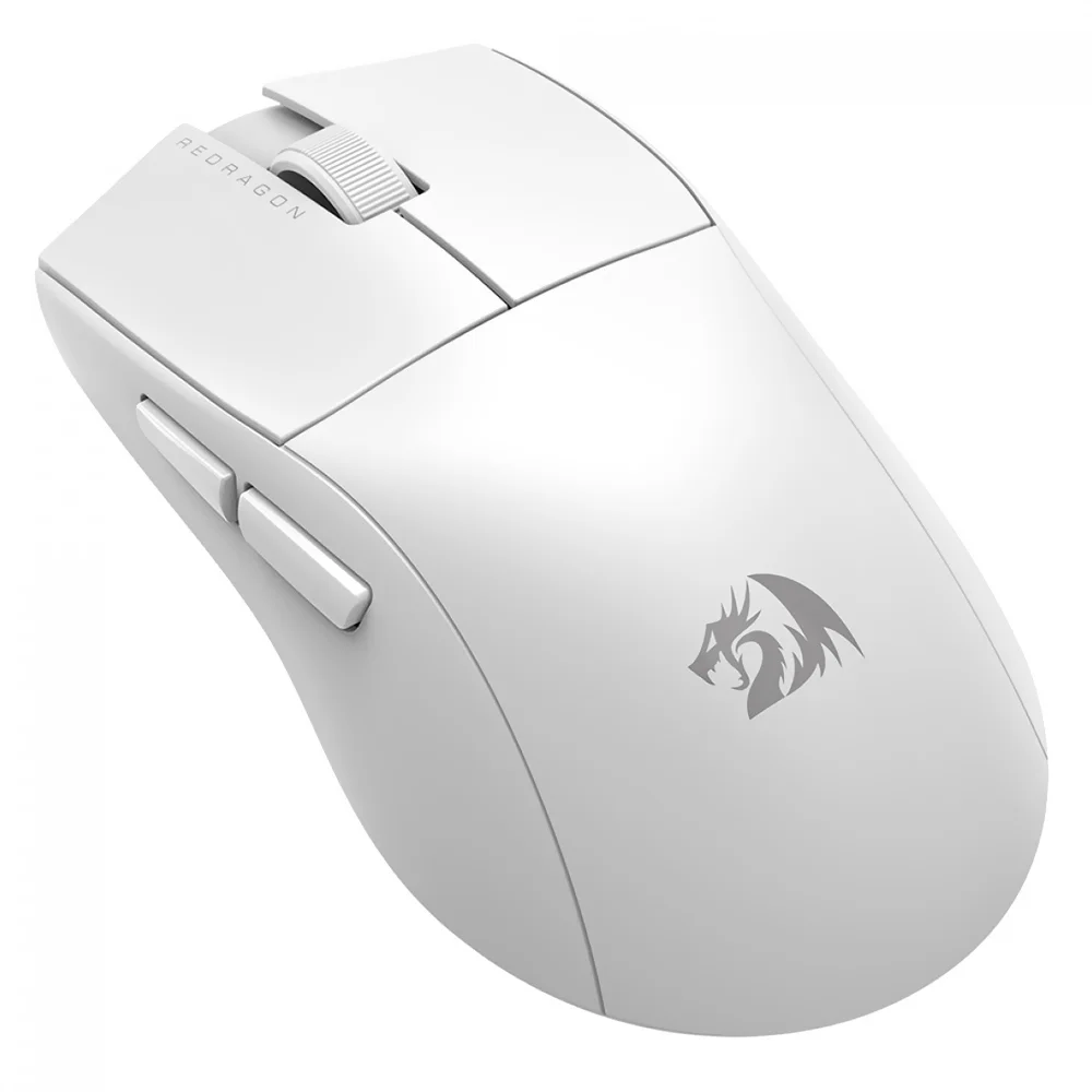 Imagem 2 de 3 do produto Mouse Gamer Redragon M916w-pro-4k K1ng 4k Pro Wireless - Branco
