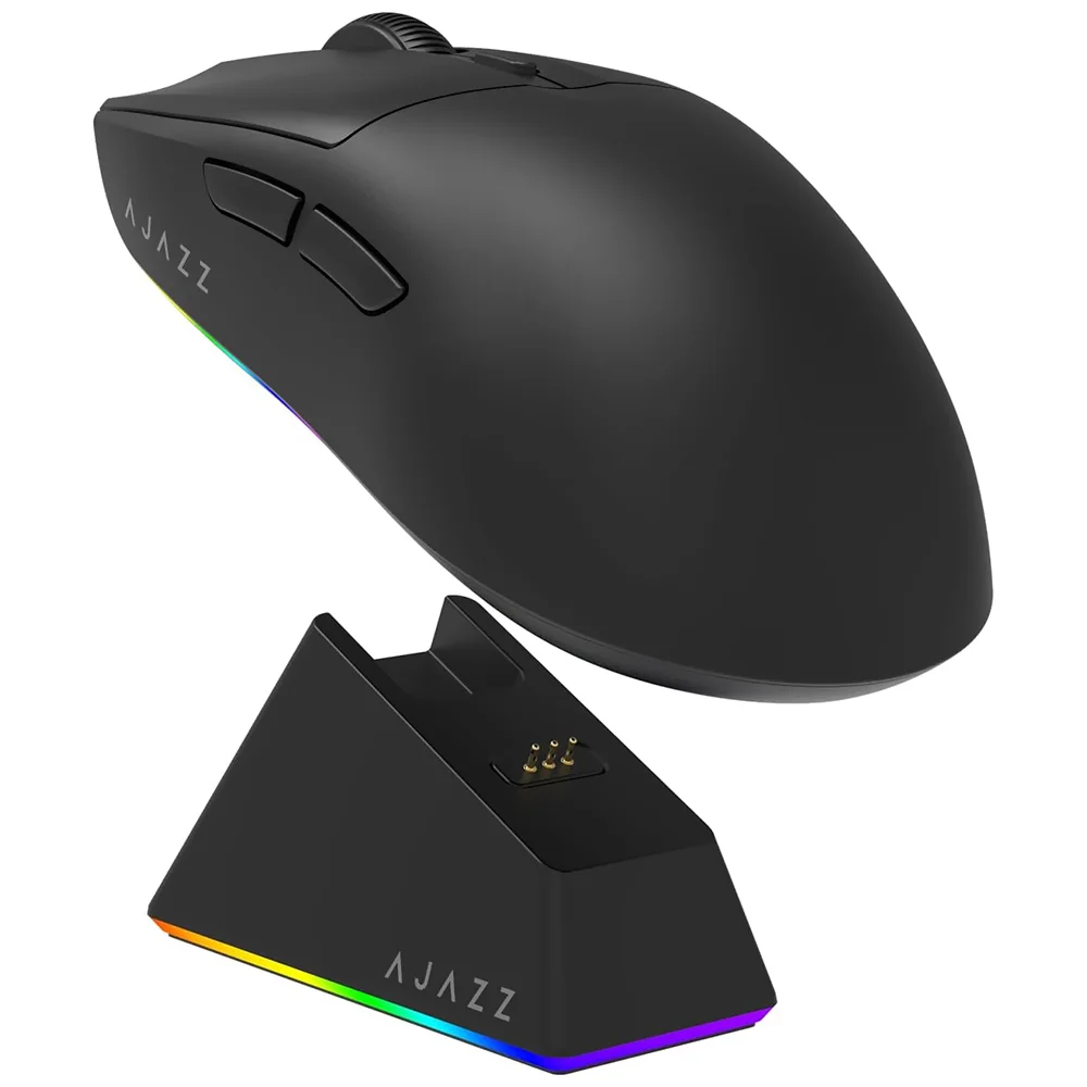 Imagem 2 de 3 do produto Mouse Gamer Ajazz Aj139 V2 Mc Nacodexx Wireless - Preto (985591)