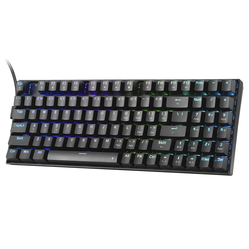 Teclado Gamer Redragon K735-RGB Ghostblade Usb / RGB / Inglês - Preto Teclado Gamer Redragon K735-RGB Ghostblade Usb / RGB / Inglês - Preto