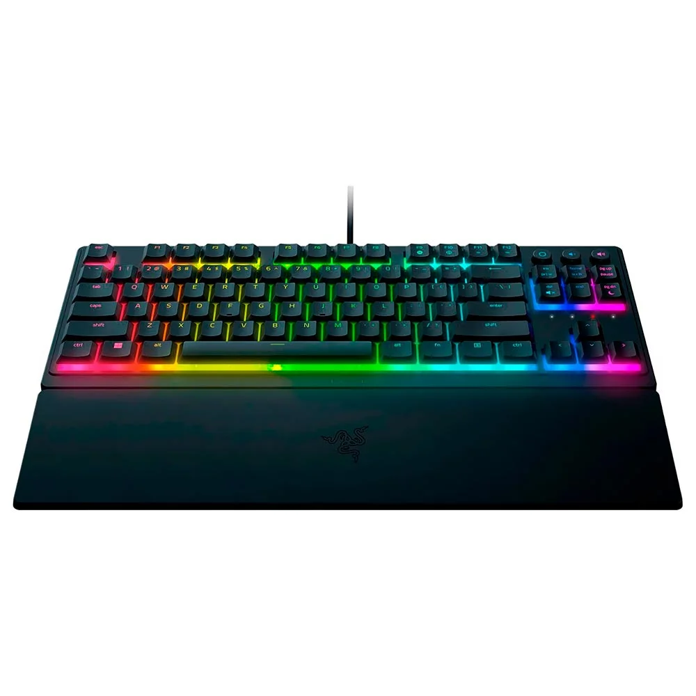 Imagem 2 de 3 do produto Teclado Gamer Razer Ornata V3 Tenkeyless Usb / RGB / Inglês - Preto (rz03-04880200-r3u1)