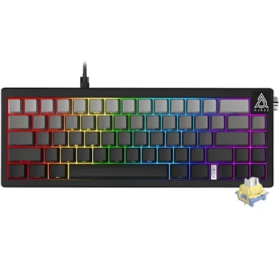 Teclado Gamer Mecânico Ajazz Ak650 Nacodexx Mini Usb / RGB / Day Dream / Inglês - Preto (986475)