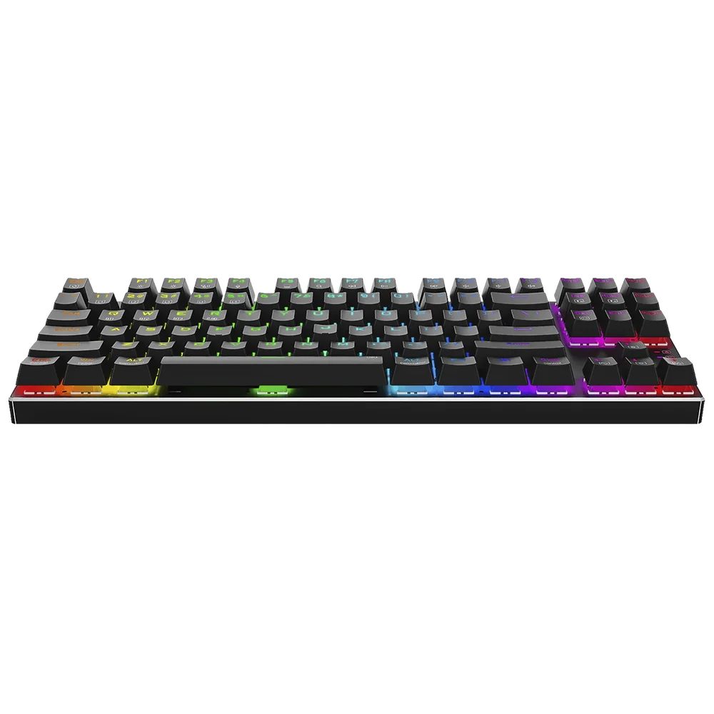 Imagem 3 de 3 do produto Teclado Gamer Mecânico Redragon K660-RGB Dharma Tkl Usb / RGB / Red / Inglês - Preto