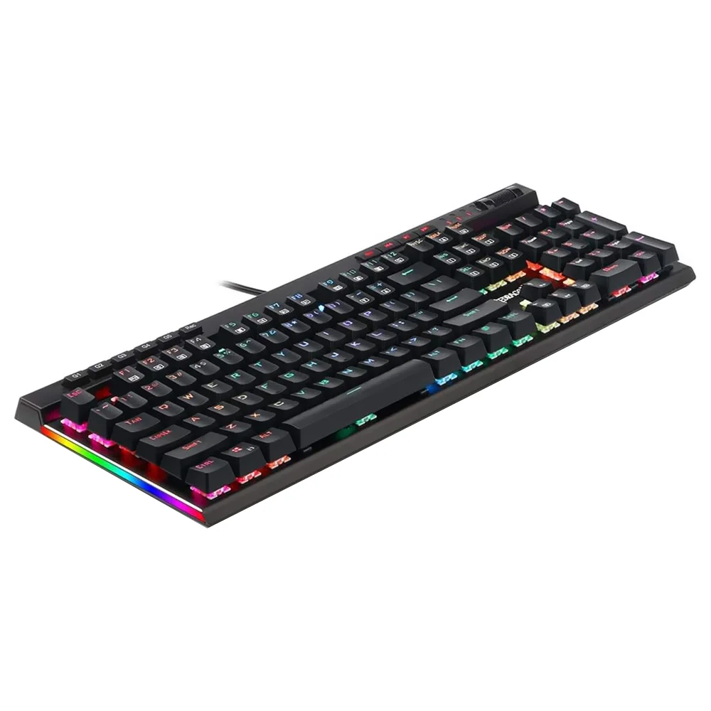 Imagem 2 de 3 do produto Teclado Gamer Mecânico Redragon K580RGB Vata Usb / RGB / Blue / Inglês - Preto