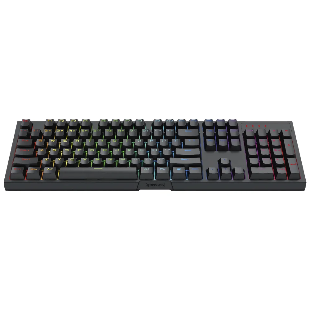 Imagem 3 de 3 do produto Teclado Gamer Mecânico Redragon K670-RGB Argo Usb / RGB / Red / Inglês - Preto